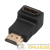 Переходник штекер HDMI - гнездо HDMI угловой Rexant Переходник штекер HDMI - гнездо HDMI угловой Rexant