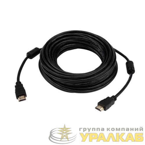 Кабель HDMI - HDMI 2.0 10м Gold PROCONNECT 