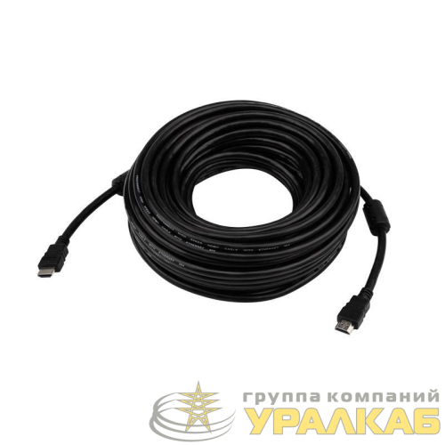 Кабель HDMI - HDMI 2.0 20м Gold PROCONNECT 
