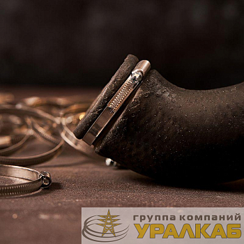 Хомут стальной червячный 70-90 (Россия) Rexant 