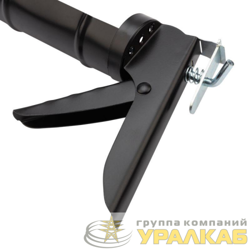 Пистолет для герметика 310 мл "полуоткрытый" круглый шток 7мм утолщенные стенки Rexant 