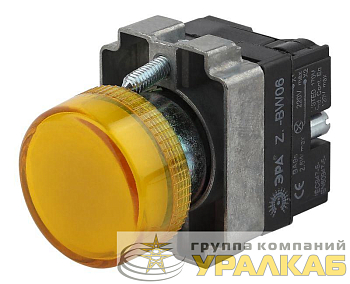 Индикатор LAY5-BU65 d22мм желт. BLS50-BU-K05E ЭРА 