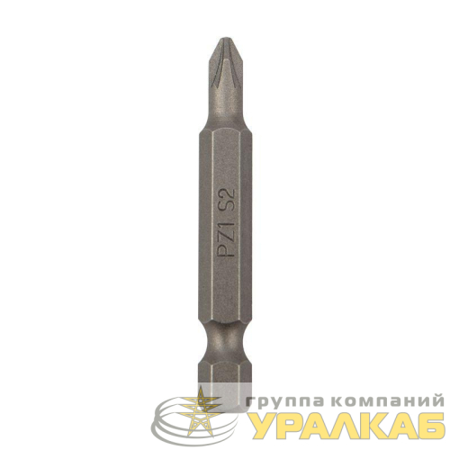 Бита PZ1х50мм для шуруповерта сталь S2 (уп.5шт) (лента) Kranz 