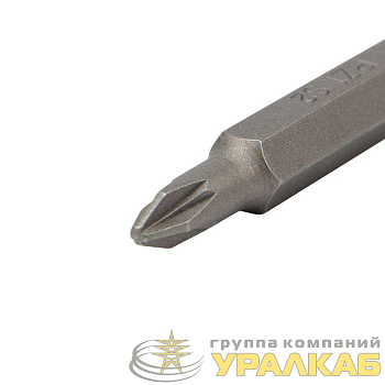 Бита PZ1х50мм для шуруповерта сталь S2 (уп.5шт) (лента) Kranz 