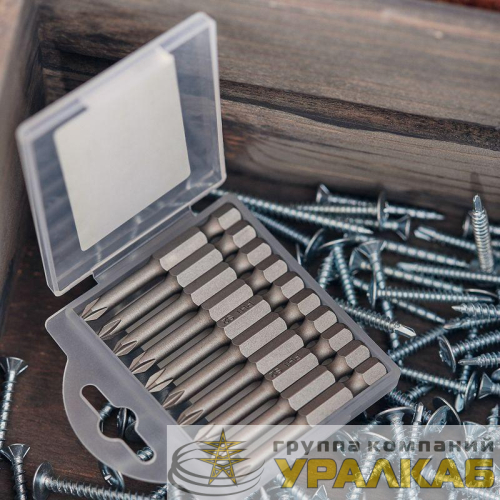 Бита PH1х50мм для шуруповерта (уп.10шт) Kranz 