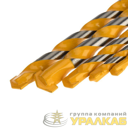 Набор сверл по бетону 4-5-6-8-10мм пластик. кейс Kranz 