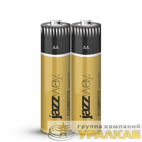 Элемент питания алкалиновый AA/LR6 1.2В Premium Alkaline BL-2 (блист.2шт) JazzWay 