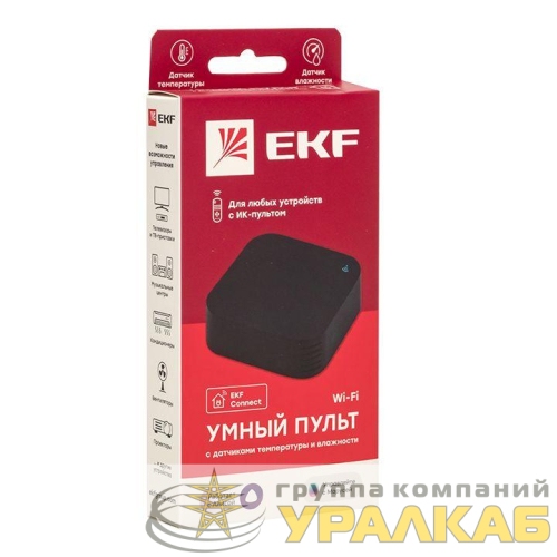 Пульт Умный Connect с датчиками температуры и влажности EKF 