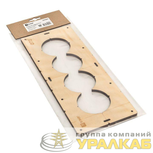 Шаблон для подрозетников c 4 отв. d72мм Expert EKF 