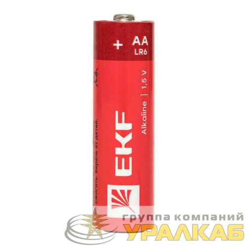 Элемент питания алкалиновый AA/LR6 (блист.4шт) EKF 