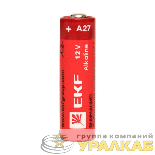Элемент питания алкалиновый A27 для сигнализаций (блист.5шт) EKF 