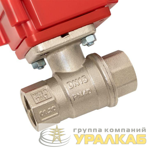 Кран шаровой 1/2 дюйма 220В с электроприводом AquaExpert PROxima EKF 