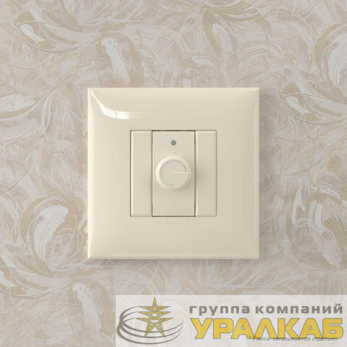 Диммер поворотный СП "Avanti" "Ванильная дымка" DKC 