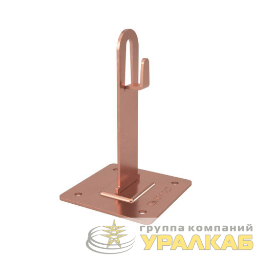 Держатель проволоки металл. для плоской кровли 150мм медь DKC 