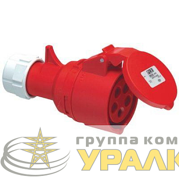 Розетка кабельная 16А 400В 3P+E IP44 DKC 