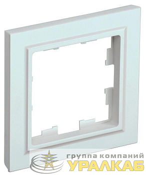 Рамка 1-м BRITE РУ-1-БрЖ жемчуж. IEK 