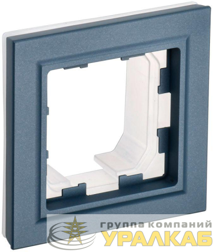 Рамка 1-м IP44 BRITE РУ-1-БрМ-44 маренго IEK 
