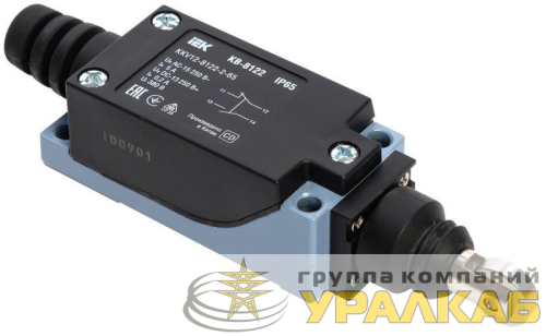 Выключатель концевой КВ-8122 IP65 ролик вертикал. нажимной IEK 