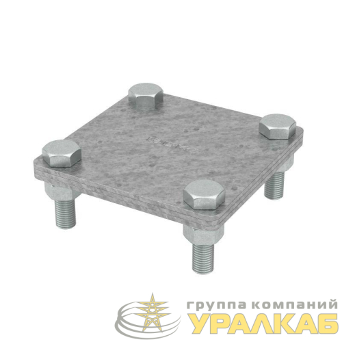 Соединитель полоса-полоса 25-40мм с разделит. пластиной 80х70мм DKC 