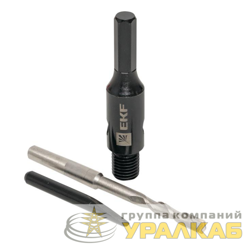 Адаптер Hex M16 с центровочным сверлом Expert EKF 