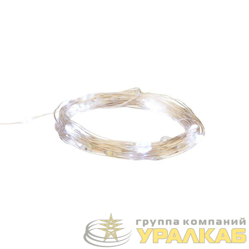 Гирлянда светодиодная "Роса" 10м 100LED бел. 1Вт IP20 USB Neon-Night 