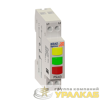 Индикатор фаз световой OptiDin FSL63 230A УХЛ3 КЭАЗ 