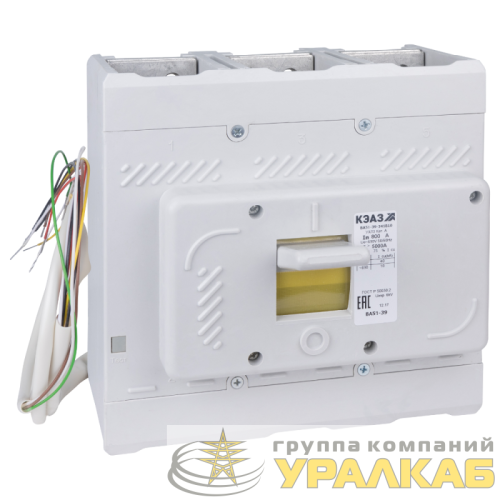 Выключатель автоматический 630А 5000Im ВА51-39-341810 УХЛ3 690В AC НР=230В AC/220В DC КЭАЗ 