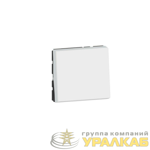 Выключатель 2мод. Mosaic 10AX бел. Leg 