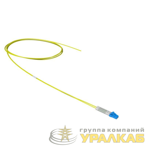 Пигтейл оптический Duplex flexible boot LC/UPC - 9/125 (OS2) 1.5м DKC 