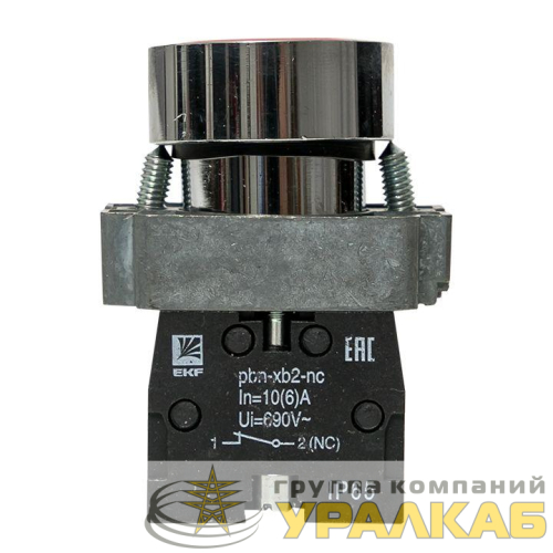 Кнопка BA42 красн. NC IP65 PROxima EKF 