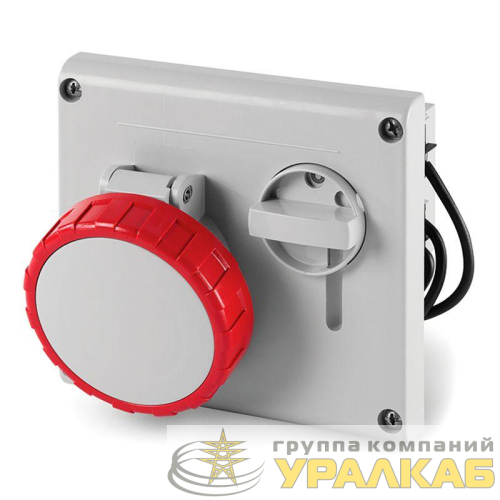 Розетка скрыт. уст. 16А 400В 3P+E+N IP67 DKC 