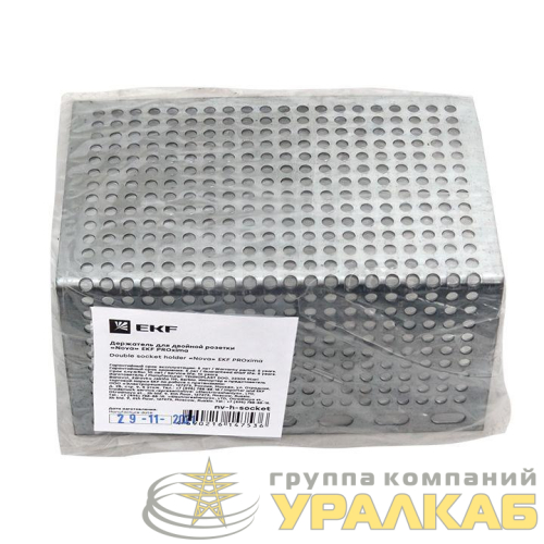 Держатель для 2-м розетки Nova PROxima EKF 