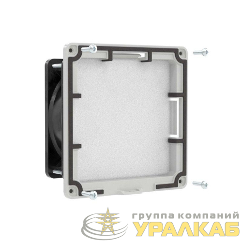 Вентилятор с фильтром RV 44/46м3/ч 115В 150х150мм IP54 RAL9005 DKC 