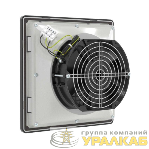 Вентилятор с фильтром RV 670/730м3/ч 230В 325х325мм IP54 RAL9005 DKC 