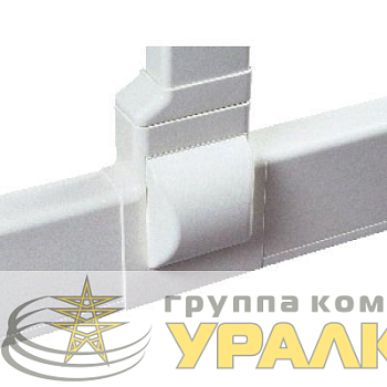 Тройник для плинтус. короба бел. 100х40 Angara DKC 