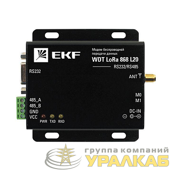 Модем беспроводной передачи данных WDT LoRa 868 L20 PROxima EKF 