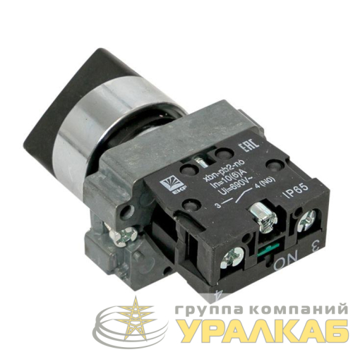 Переключатель BD21 2P короткая ручка NO IP65 PROxima EKF 