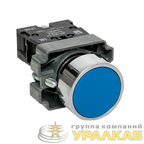 Кнопка BA61 син. NO IP65 PROxima EKF 