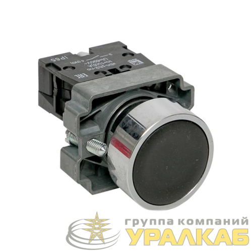 Кнопка BA21 черн. NO IP65 PROxima EKF 