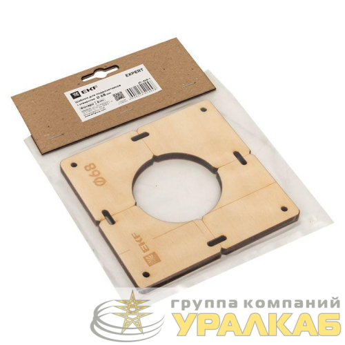 Шаблон для подрозетников c 1 отв. d68мм Expert EKF 