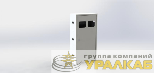 Щит ЯУР на 2 счетчика с двумя DIN-рейками (600х300х150) Basic EKF 