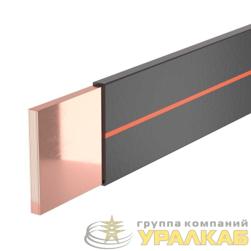 Шина гибкая в ПВХ изоляции 10х80х1мм ном. ток 1600А (дл.2м) DKC 