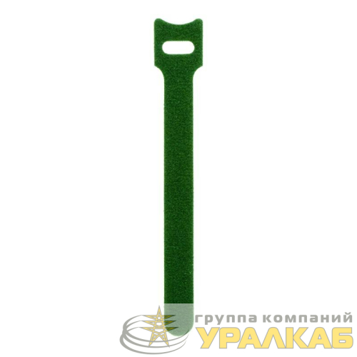 Хомут мягкий многоразовый на тканевой основе 200х12.5 зел. (уп.10шт) DKC 