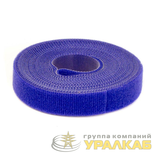 Лента-липучка 9х5000мм син. (рулон) DKC 