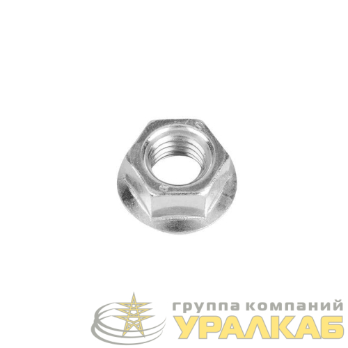 Гайка с фланцем М8 TDZ (уп.200шт) EKF 