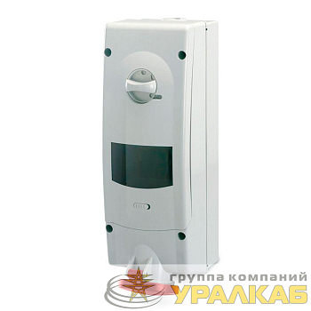 Розетка 32А 400В 3P+N+E (УЗО 40А 30мА) с мех. блокировкой и предустановленным модульным оборудованием IP44 DKC 
