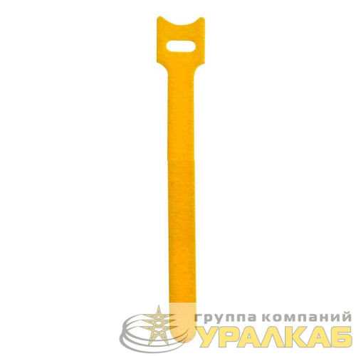 Хомут мягкий многоразовый на тканевой основе 300х12.5 желт. (уп.10шт) DKC 