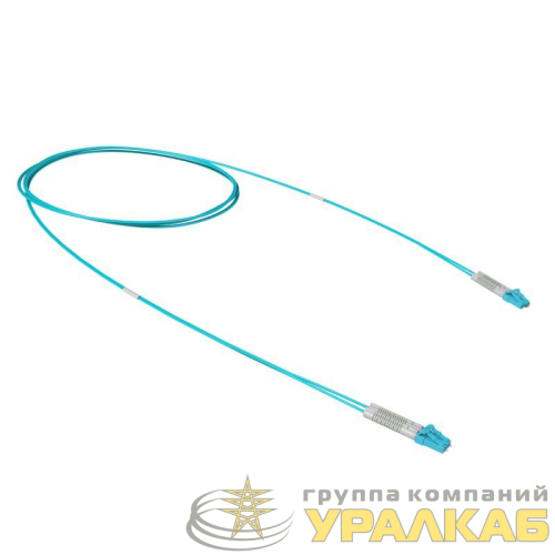 Шнур оптический коммутационный Duplex flexible boot LC/UPC - LC/UPC 50/125 (OM3) 2м DKC 