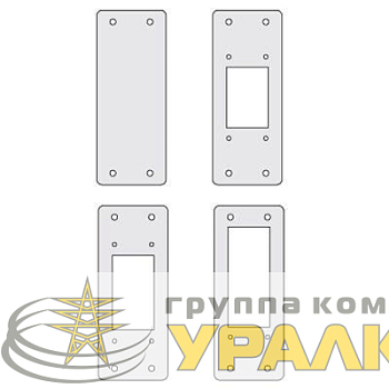 Комплект заглушек для пром. панелей переходник 24/16 DKC 