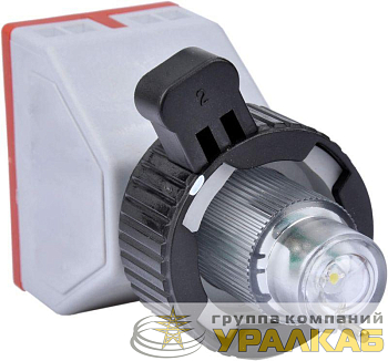 Блок взрывозащищенный контактный кнопка с индикацией 20-250V 1NO DKC 